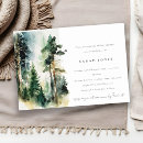 Search for forest green bridal shower invitations Woodland