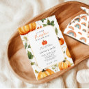 Search for sweet little pumpkin baby shower invitations Flowers