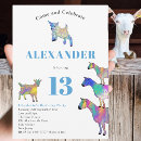 Search for fun 13th birthday invitations Modern