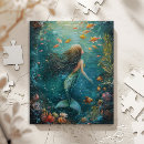 Search for mermaid puzzles Under the sea