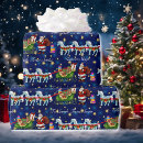 Search for santa unicorn wrapping paper Girl