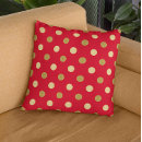 Search for red gold cushions Pattern