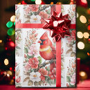 Search for bird christmas wrapping paper Floral