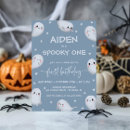 Search for spooky one 1st birthday invitations Boy first birthday