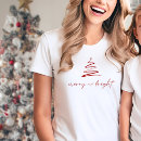 Search for merry and bright tshirts Fun