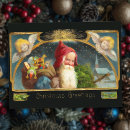 Search for victorian cherub cards Santa