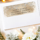Search for silver snowflake return address labels Baby shower