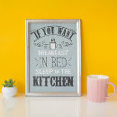 Search for funny kitchen quote posters Typography