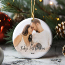 Search for baby first photo christmas tree decorations Simple