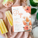 Search for popsicle baby pregnancy invitations Ready to pop