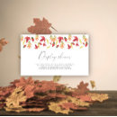 Search for maple leaves invitations Watercolor