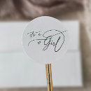 Search for baby girl black stickers Mother to be