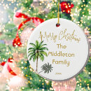 Search for palm trees christmas tree decorations Gold