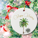 Search for palm trees christmas tree decorations Gold