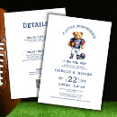 Search for football baby shower invitations Quarterback