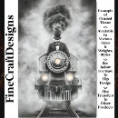 Search for steampunk train Decoupage
