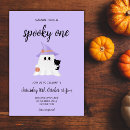 Search for spooky one 1st birthday invitations Spooktacular