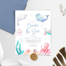 Search for sea animal party invitations Budget