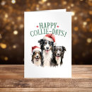 Search for collie christmas cards Funny dogs