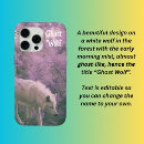 Search for white wolf iphone cases Nature