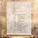 Search for schedule wedding signs Gold