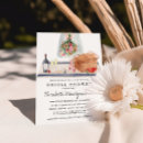 Search for wine and cheese bridal shower invitations Floral