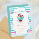 Search for ice cream baby shower invitations Girly