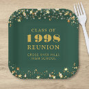 Search for green and gold paper plates Modern