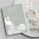 Search for white peacock invitations Rsvp