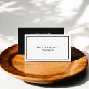 Search for business cards Minimalist