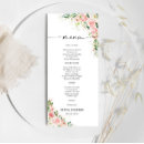 Search for pink and gold menus Baby shower