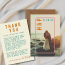 Search for retro wedding thank you cards Unique
