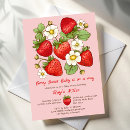 Search for berry sweet baby shower invitations Summer