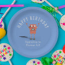 Search for robot paper plates Illustration