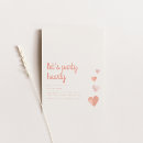 Search for love birthday invitations Simple