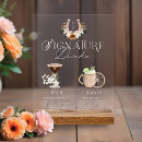 Search for bride and groom signature drinks Watercolor