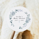 Search for white floral stickers Dusty blue