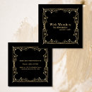Search for black magic business cards Mystical