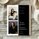 Search for in memory of invitations Black and white