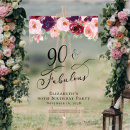 Search for 90th birthday signs Elegant