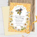Search for little honey baby shower invitations Floral