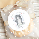 Search for bear baby shower stickers Woodland