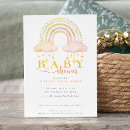 Search for boho rainbow baby shower invitations Elegant
