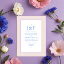 Search for cornflower blue wedding invitations Modern