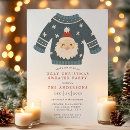 Search for ugly sweater christmas invitations Tacky