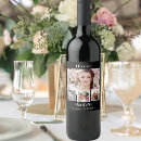 Search for photo collage wine labels Black