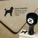 Search for poodle rubber stamps Dogs