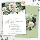 Search for floral first communion invitations Flowers