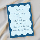 Search for elegant bridesmaid cards Handwritten