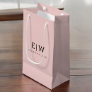 Search for wedding shower gift bags Blush pink